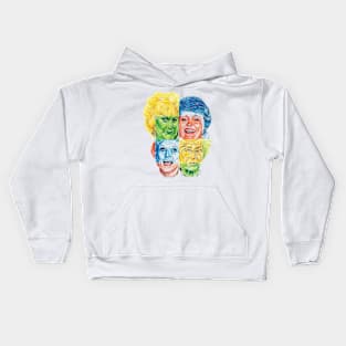 The Golden Girls Colorful Kids Hoodie